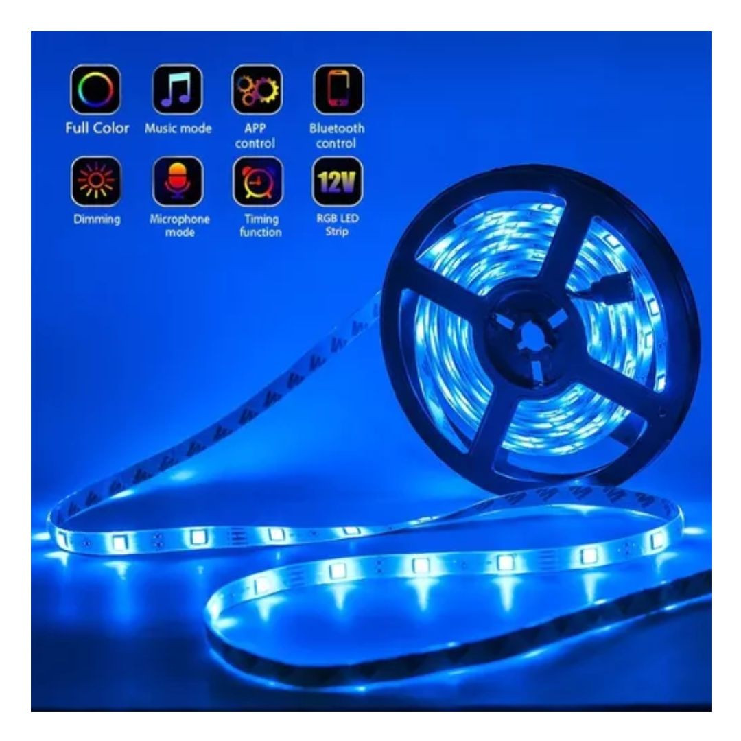 Miniatura 3 de Cinta Luz Rgb Led Ritmica 5 Metros